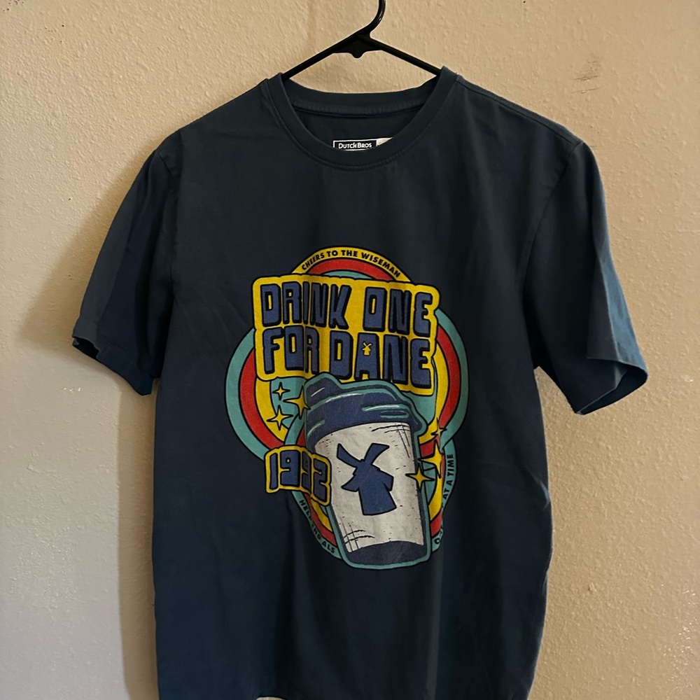 Dutch Bros Dark Blue Short Sleeve Tee